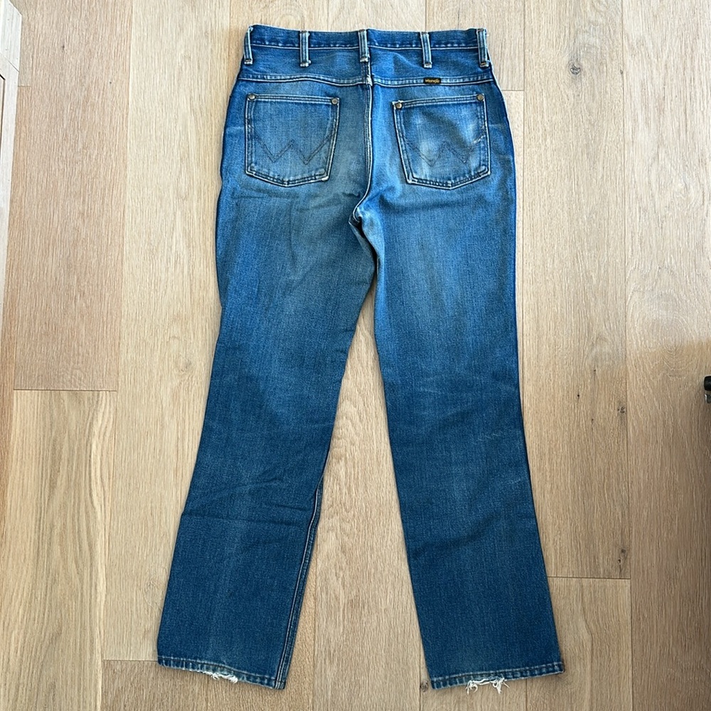 Vintage Wrangler Jeans- W 33 Straight Leg - Picture 3 of 8